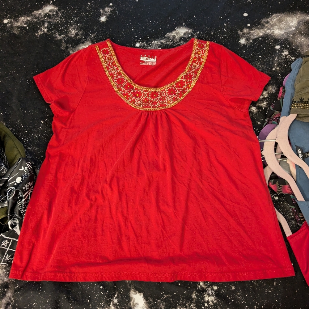 Basic Editions t-shirt embellished